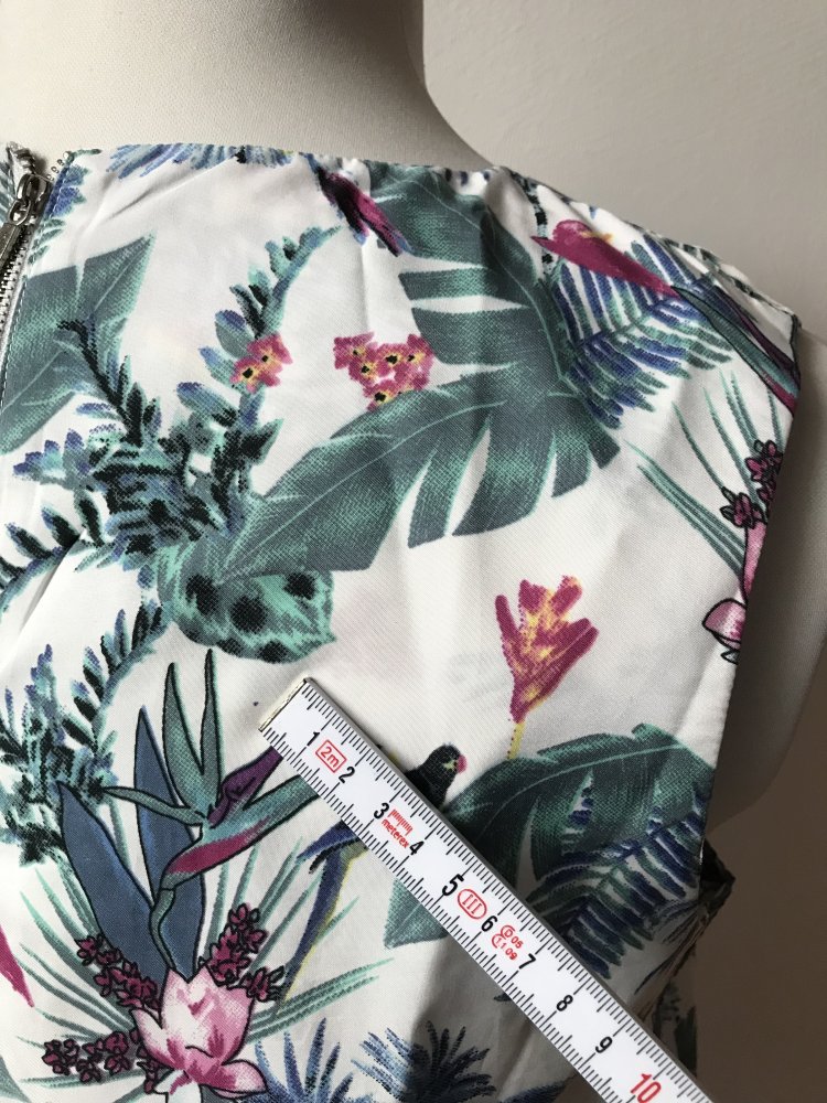 Bluse Top Shirt Ballonbluse Oberteil Jungleprint 38,40,42 Onesize Oversized Schnitt Figurschmeichler 