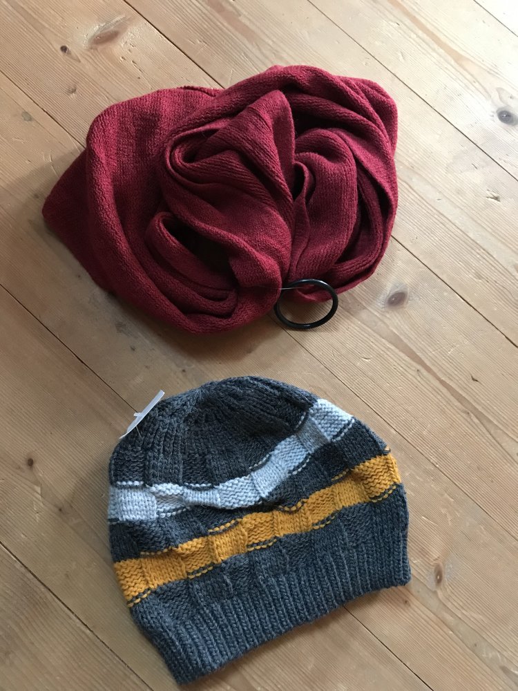 Mütze Beanie Stric Chic neu Ungetragen Strickkäppie Strickmütze 