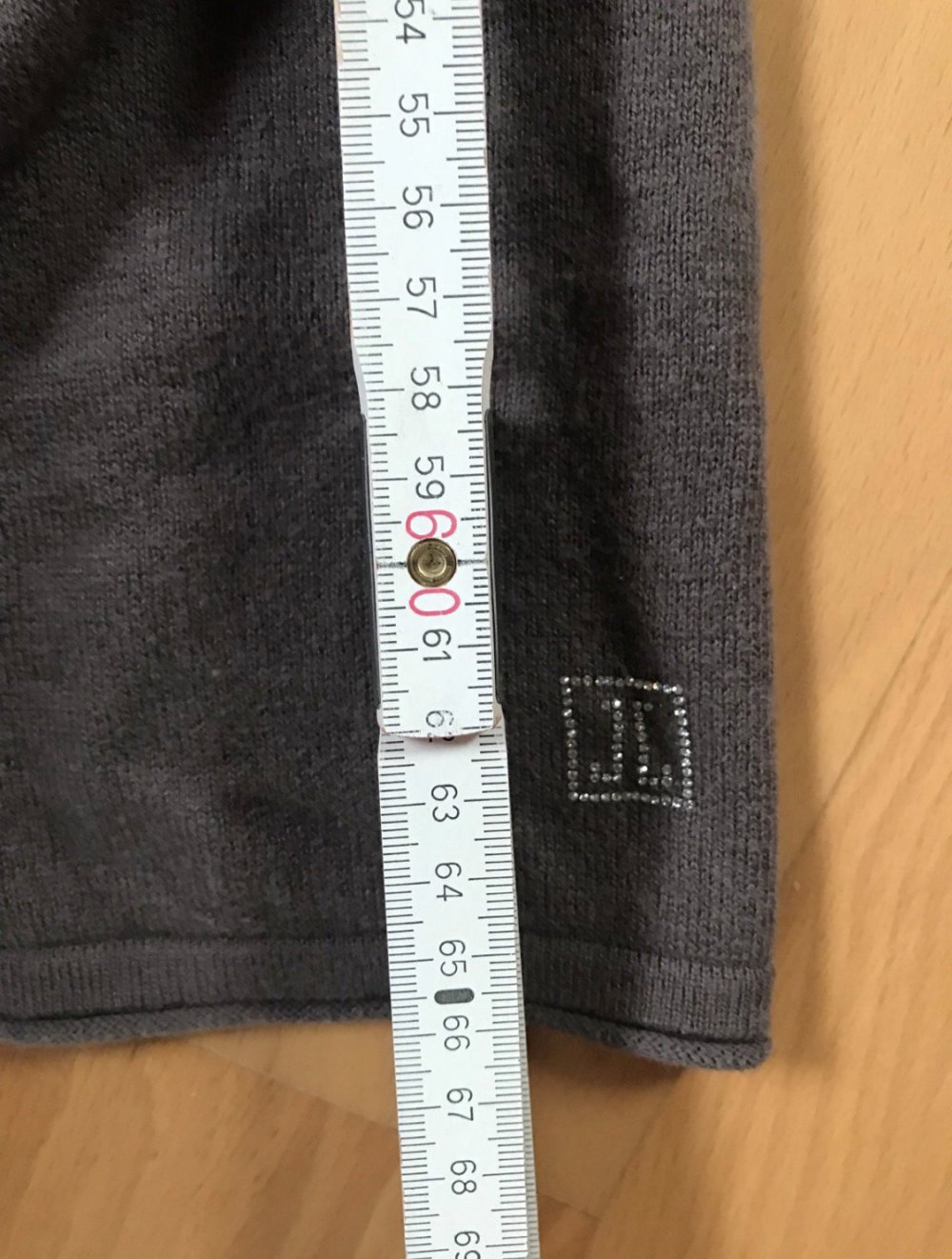 Cardigan Strickjacke 38 Beigebraun Jette Joop Feinstrick Weste Longjacke 