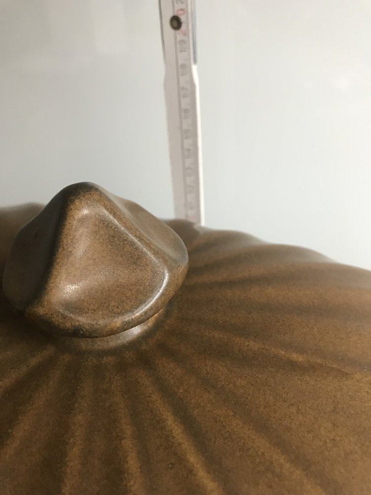Bräter Brottopf Römertopf Auflaufschale Oval Deckelschale Ofengeschirr Keramik Wellenrand Steingut Taverne