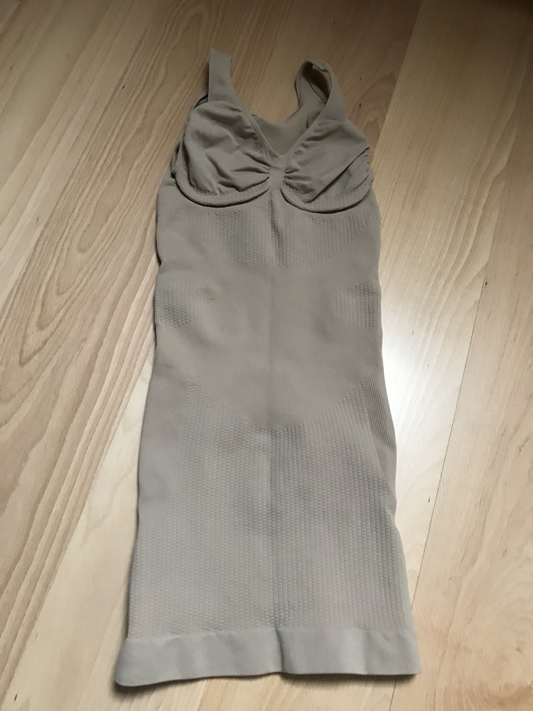 Shapewear figurformend Schlankstütz Hemd S hautfarben 36/38 Miederhemd nahtlos Longtop