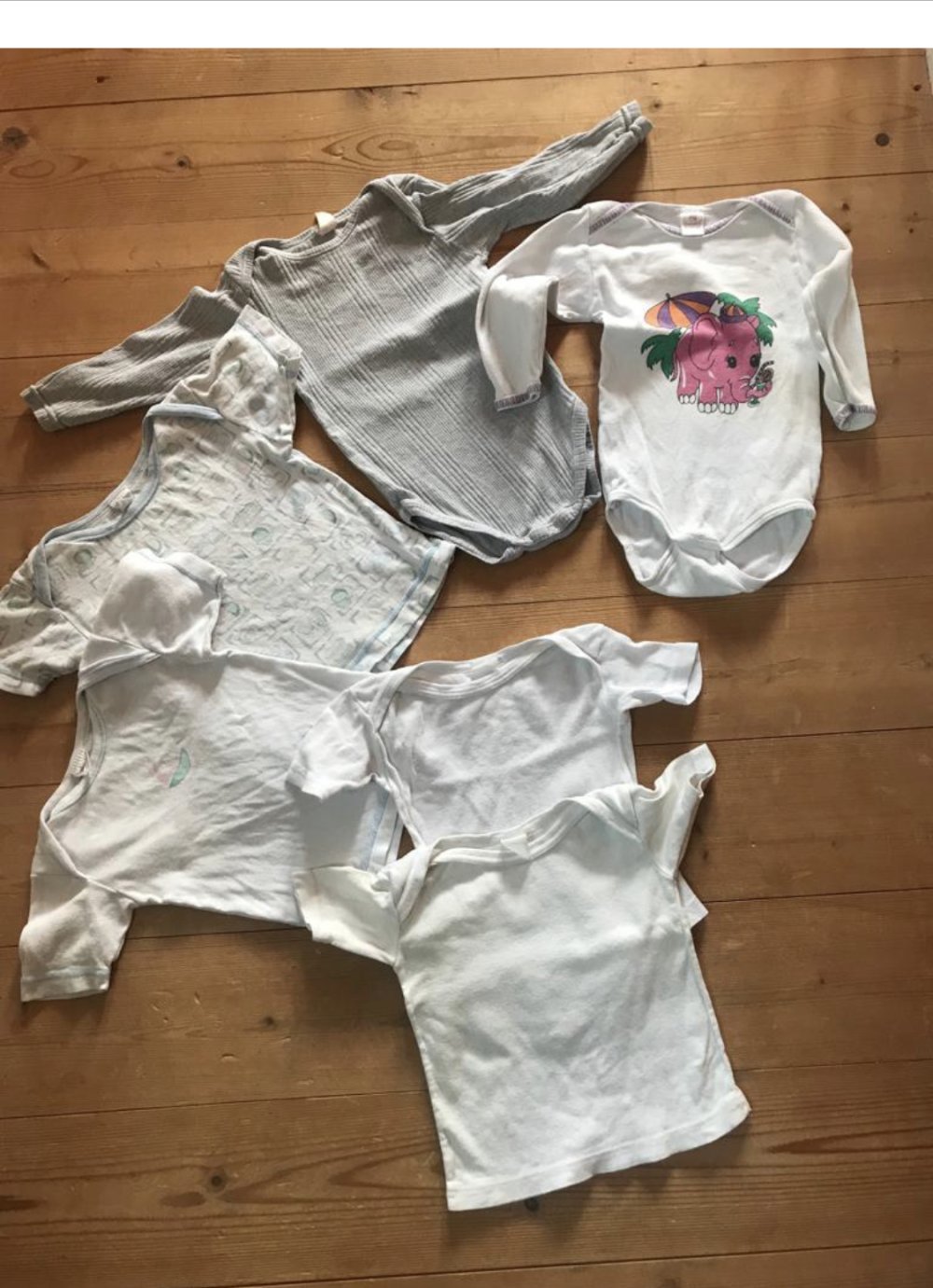 Baby Bodys Hemdchen Jumpsuit Wäsche Set Konvolut 80/86 