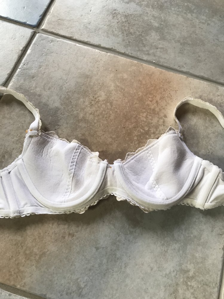 Balkonette Rüschen BH S Spitze Stickerei 75/B Lingerie Dessous Fleur Miriale Luxuy wattiert used 