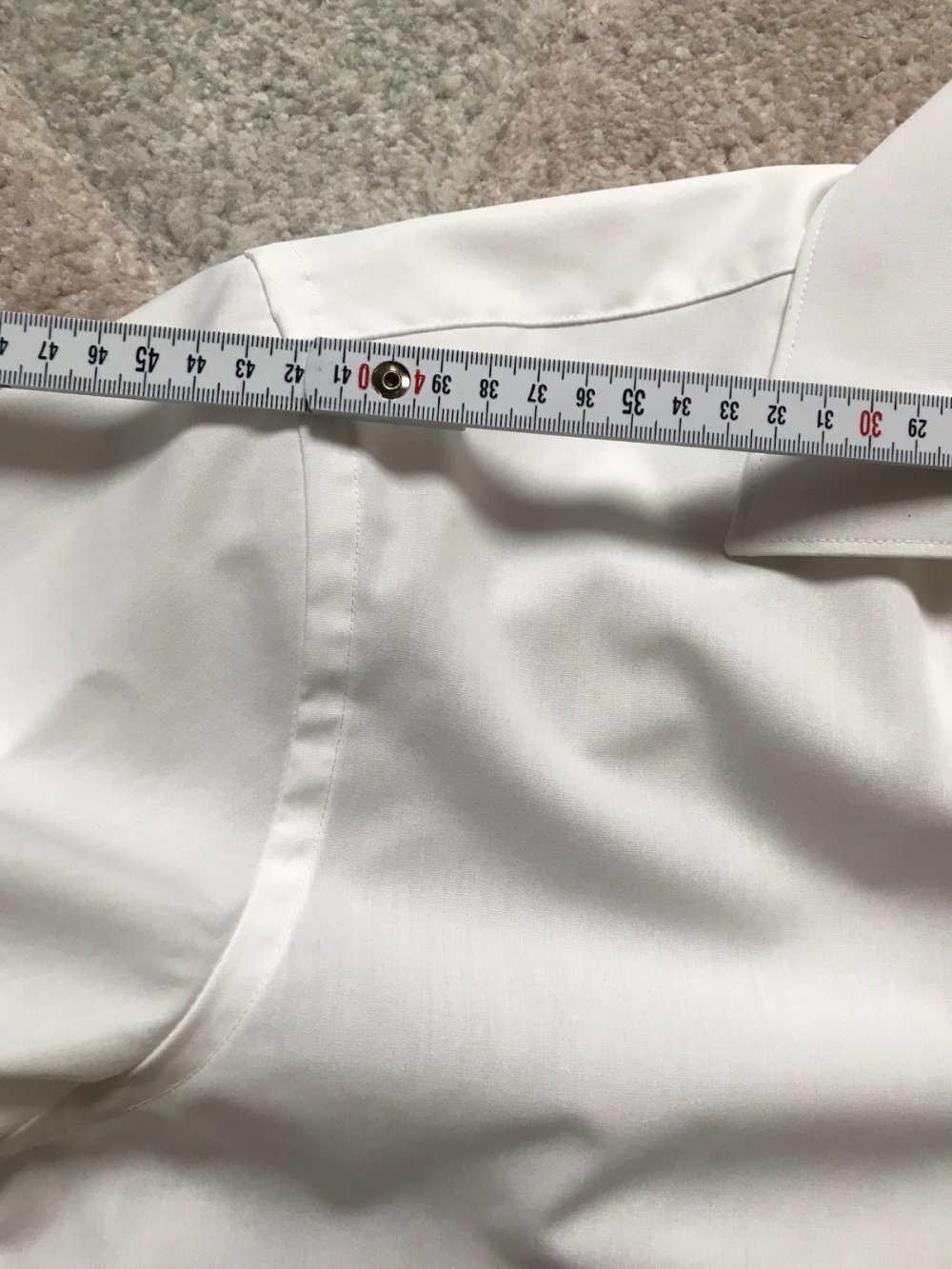 Hemd Herren 38 Buissiness Venti weiß Non Iron S/M used Langarm Kentkragen 