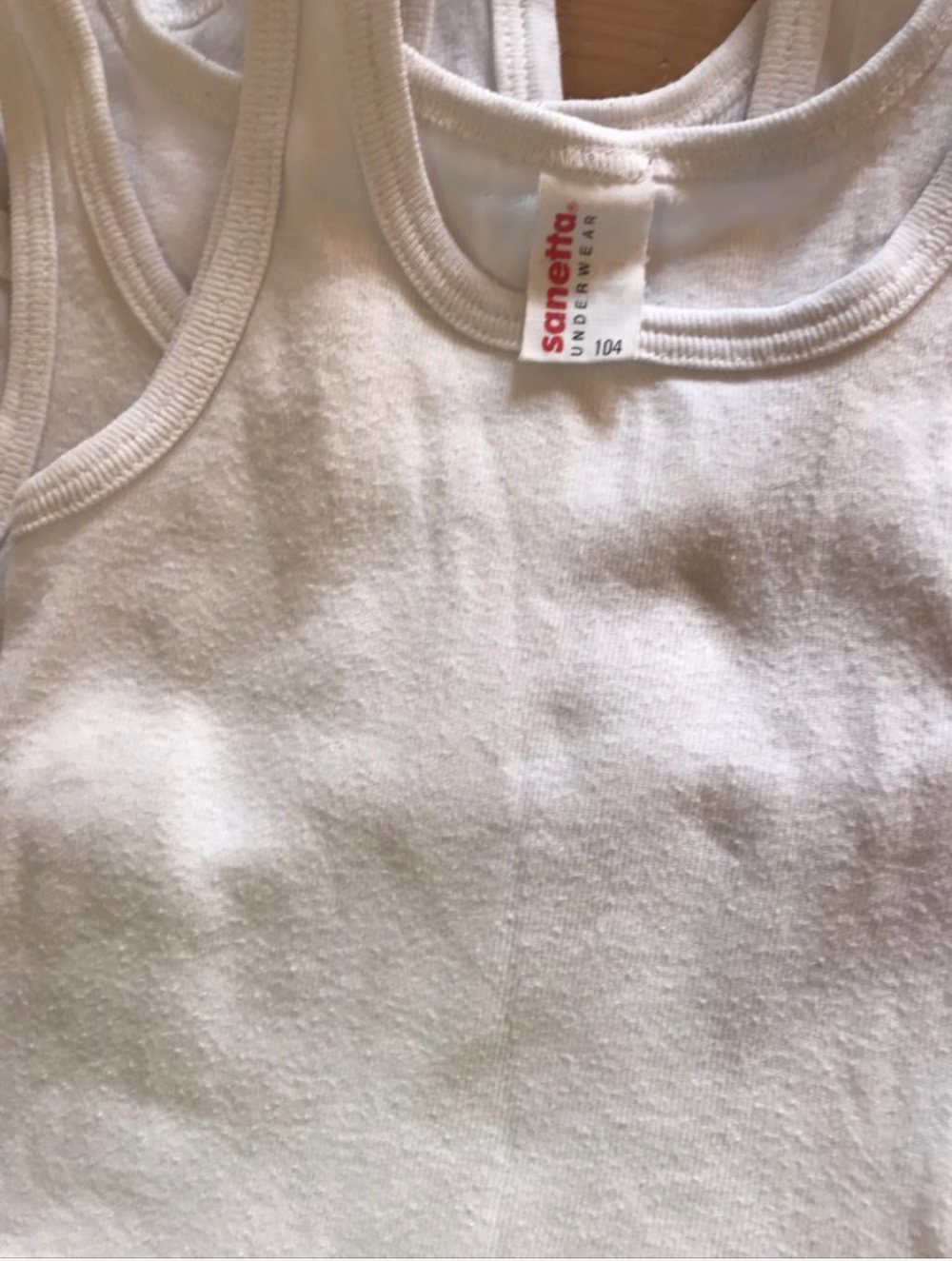 Set Wäsche Sanetta Schiesser Kleinkind Baby 104 Konvolut Bodys Trägershirts Hemdchen 