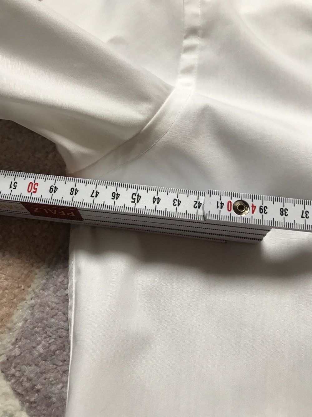 Hemd Herren 38 Buissiness Venti weiß Non Iron S/M used Langarm Kentkragen 