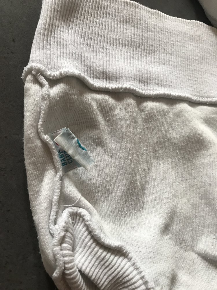 Baby Pant Highwaist Body Höschen Frottee 74/80 Set Duo 