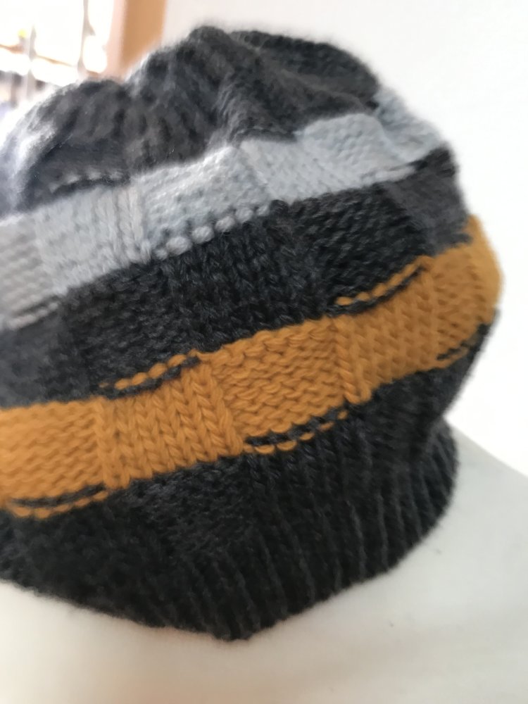 Mütze Beanie Stric Chic neu Ungetragen Strickkäppie Strickmütze 