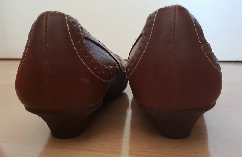 Esprit Ballerinas Pumps in braun-beige Gr. 38 NEU NP 59,95€