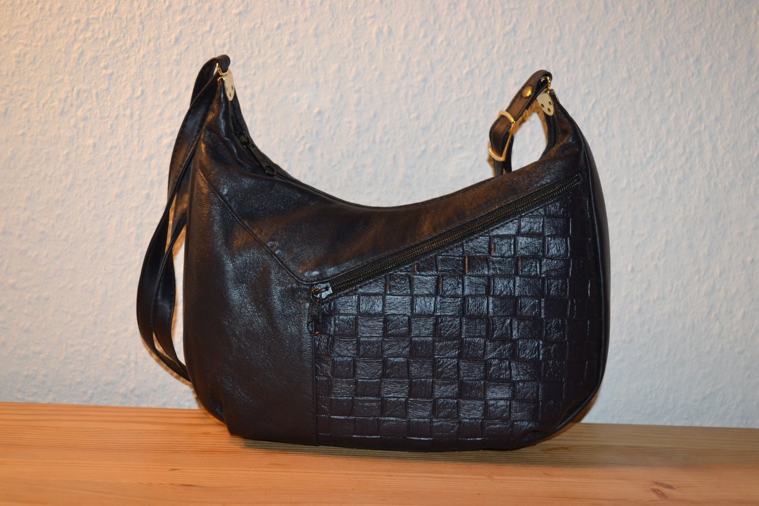 Dunkelblaue Damen Tasche / Umhängetasche 