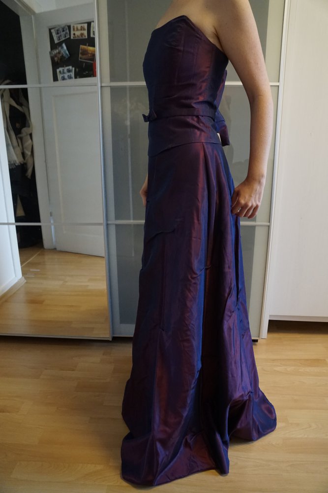 lila Ballkleid Abikleid Festkleid Prinzessinnenkleid