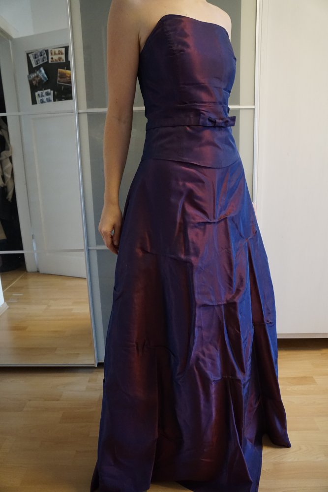 lila Ballkleid Abikleid Festkleid Prinzessinnenkleid
