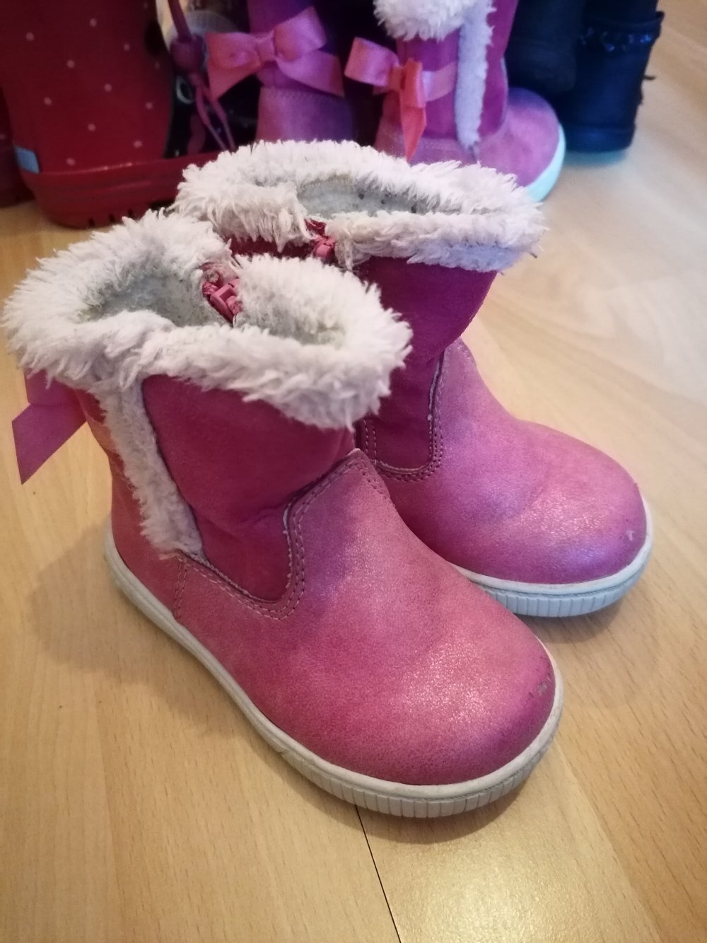 Winterstiefel Boots Cupcake Couture pink Gr. 22 leicht gefüttert