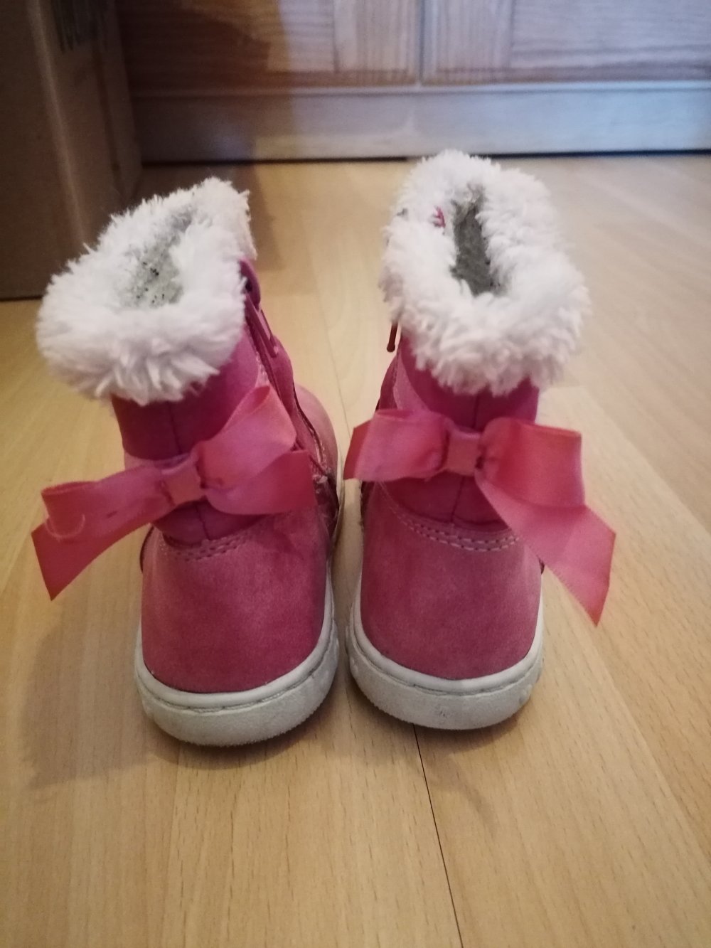 Stiefel Winterschuhe Boots Mädchen pink Gr. 23 leicht gefüttert Cupcake Couture