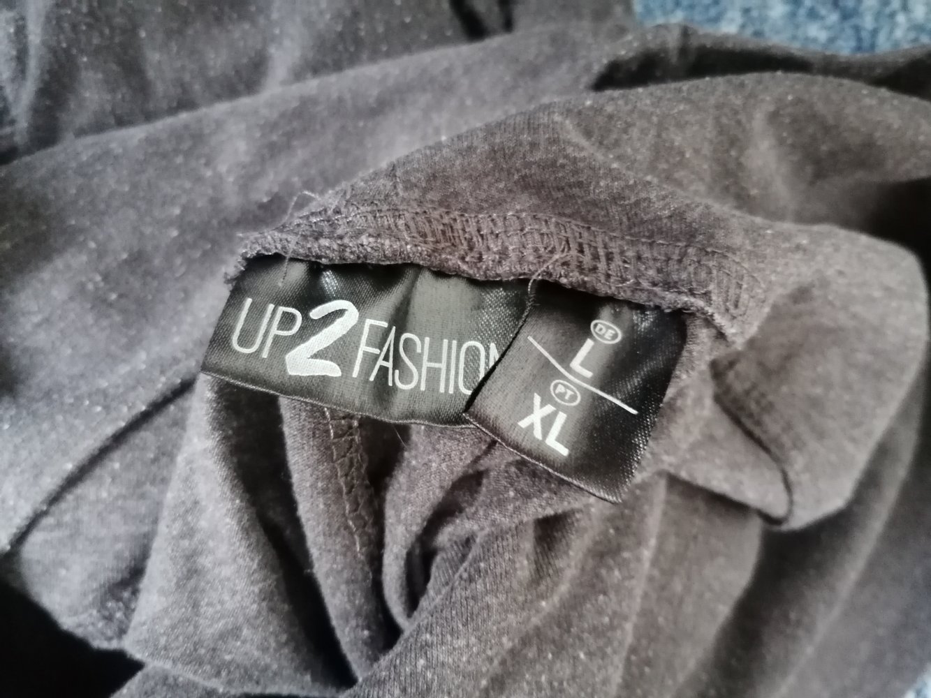 Umstandsleggings Leggings Set Gr. L Aldi up2fashion grau blau