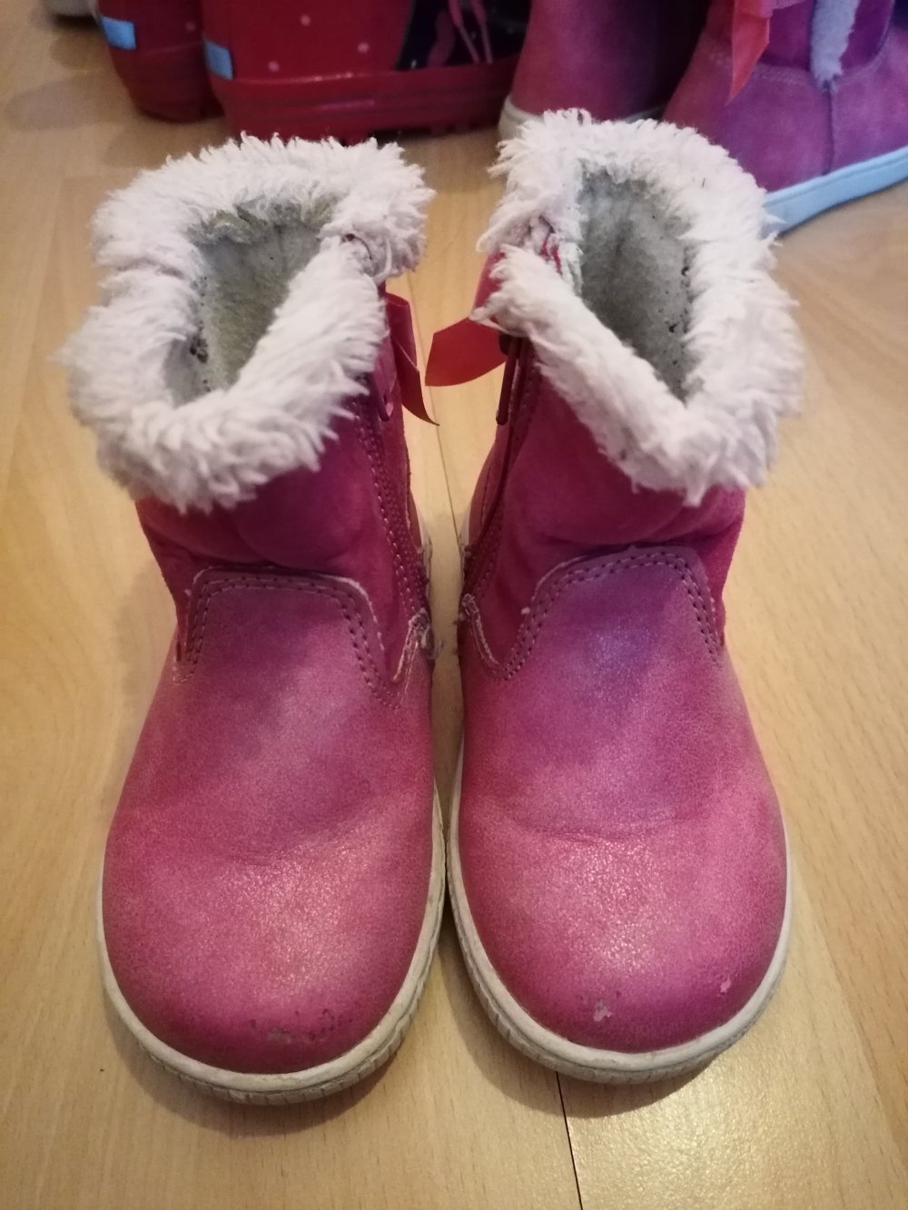 Winterstiefel Boots Cupcake Couture pink Gr. 22 leicht gefüttert