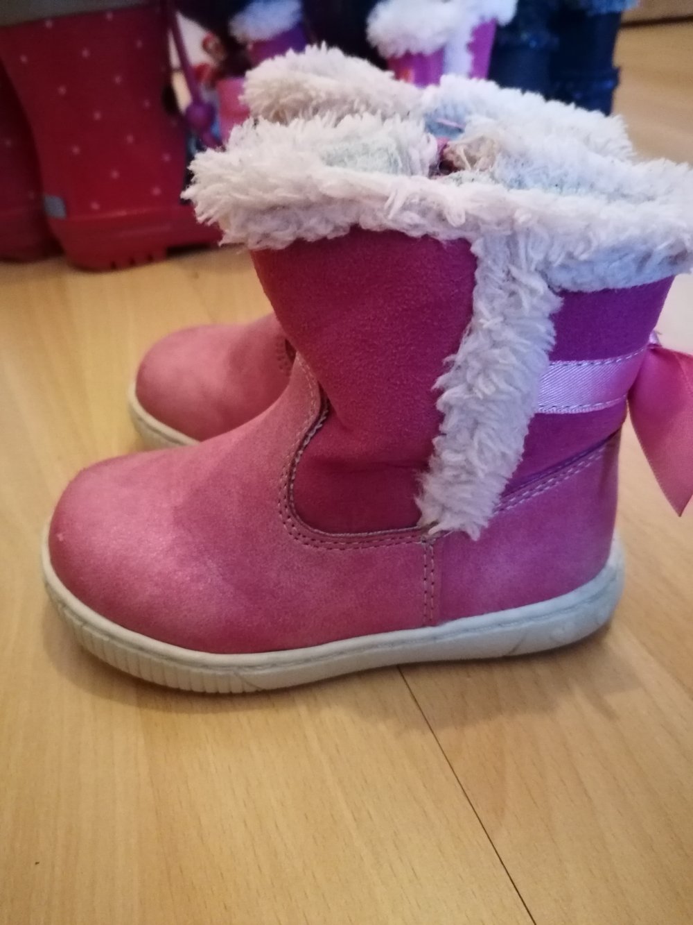 Winterstiefel Boots Cupcake Couture pink Gr. 22 leicht gefüttert