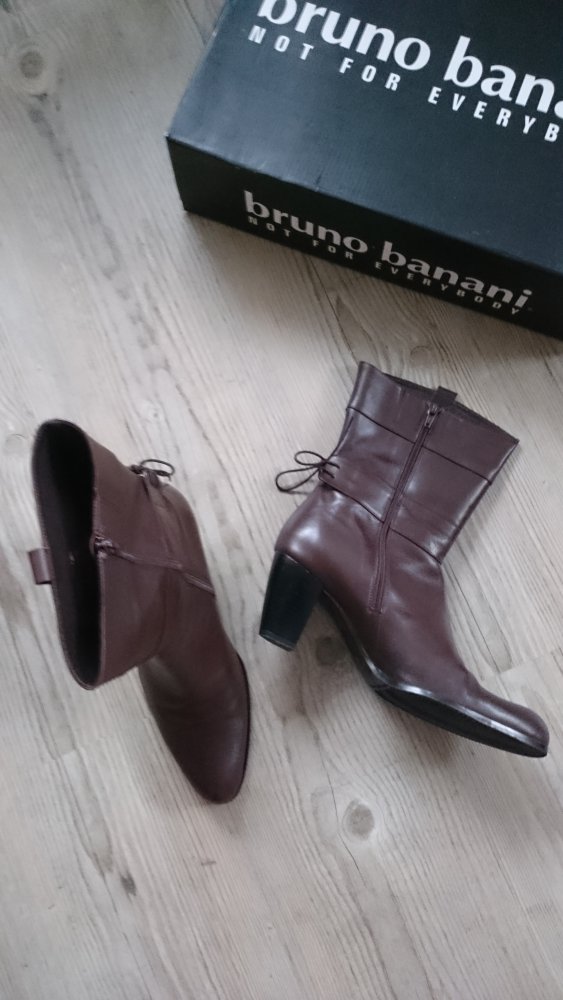 Bruno Banani Stiefeletten, Leder , Größe 40