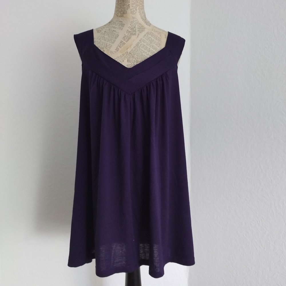 Tunika, Purple - Lila , Größe XXL