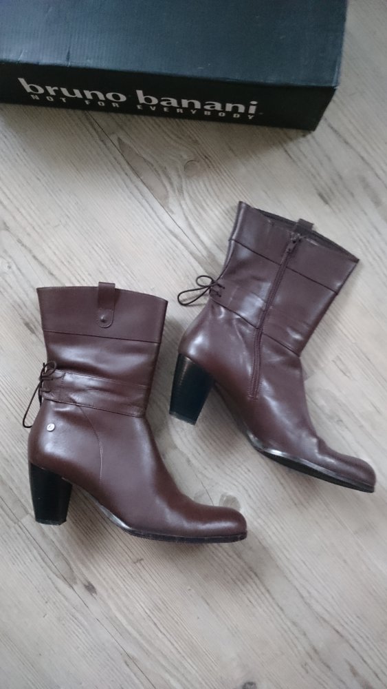 Bruno Banani Stiefeletten, Leder , Größe 40