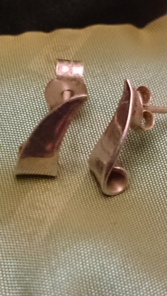 Ohrringe Ohrstecker, 925iger Silber