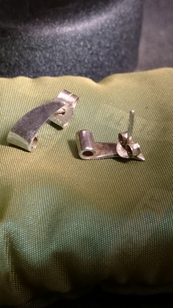 Ohrringe Ohrstecker, 925iger Silber