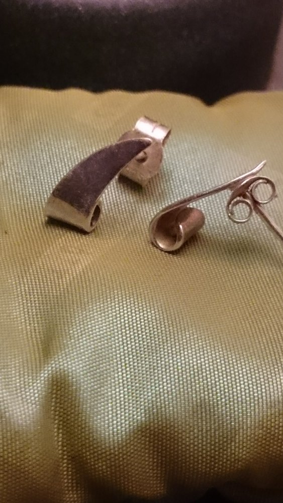 Ohrringe Ohrstecker, 925iger Silber