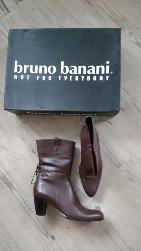 Bruno Banani Stiefeletten, Leder , Größe 40