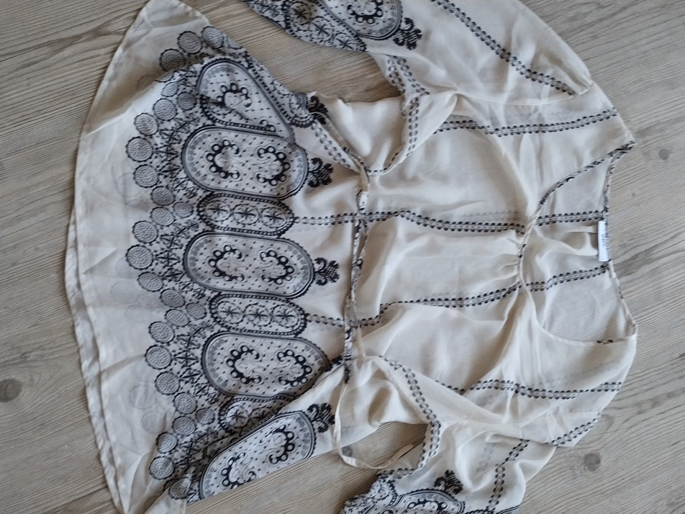 Tunika aus Chiffon , Größe 54