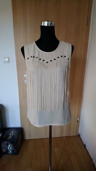 Shirt mit Fransen