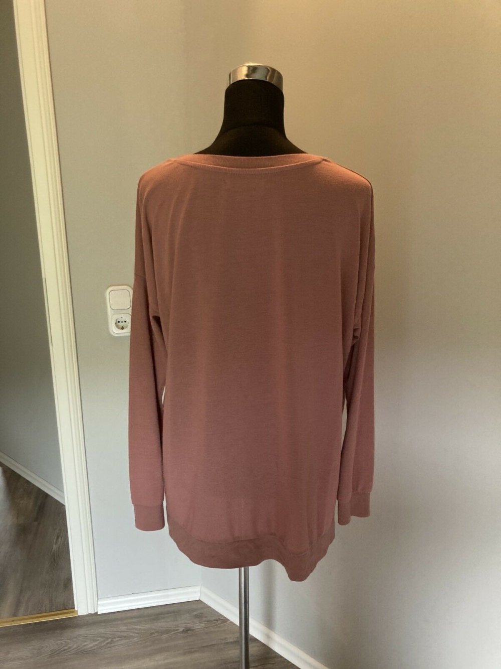 Rosa Langarmshirt