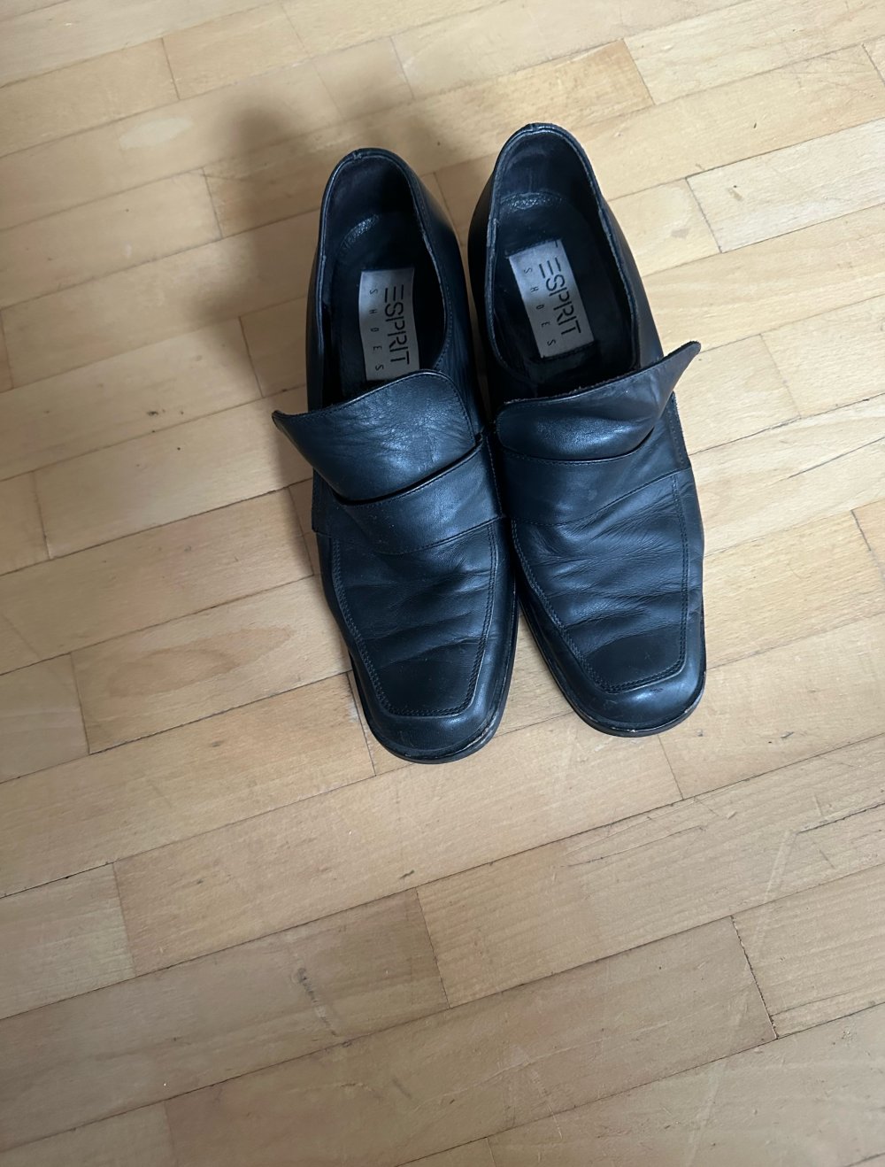 Loafers mit Absatz