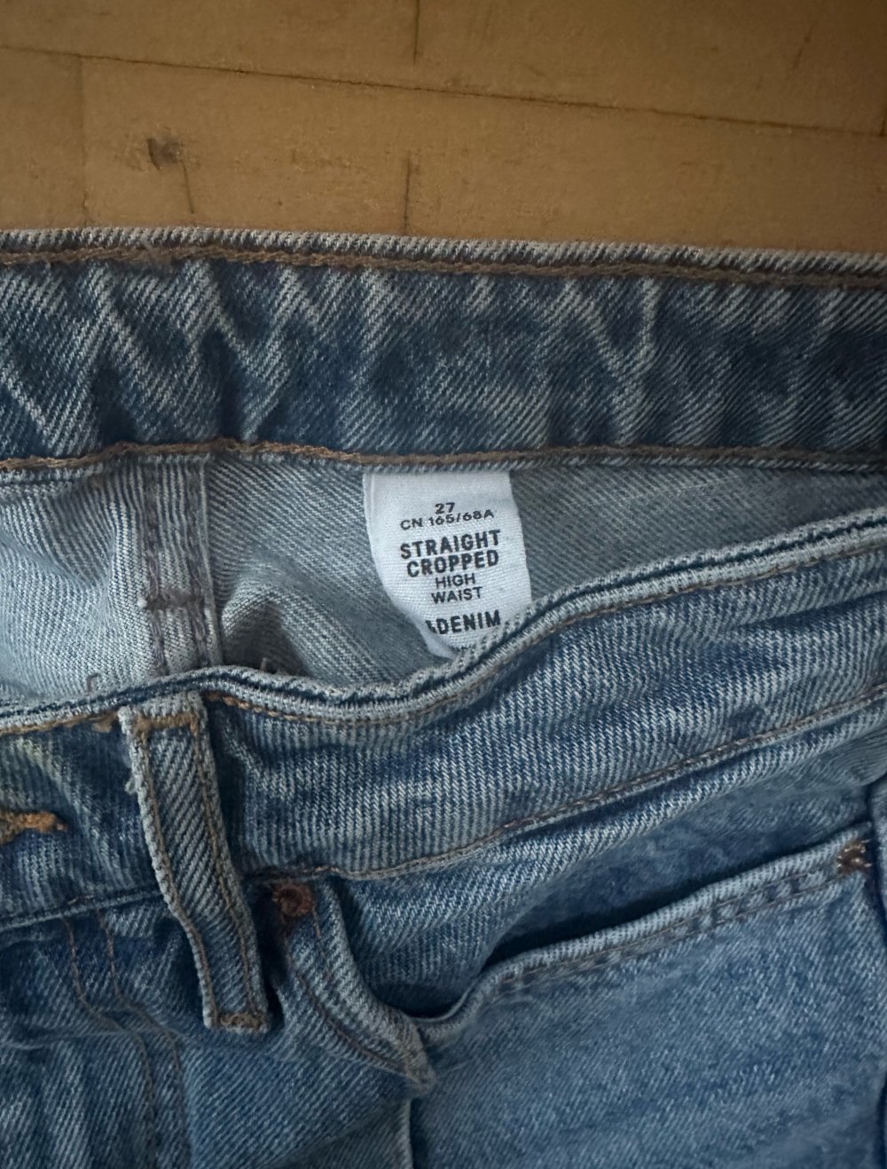 Jeans mit geradem Schnitt