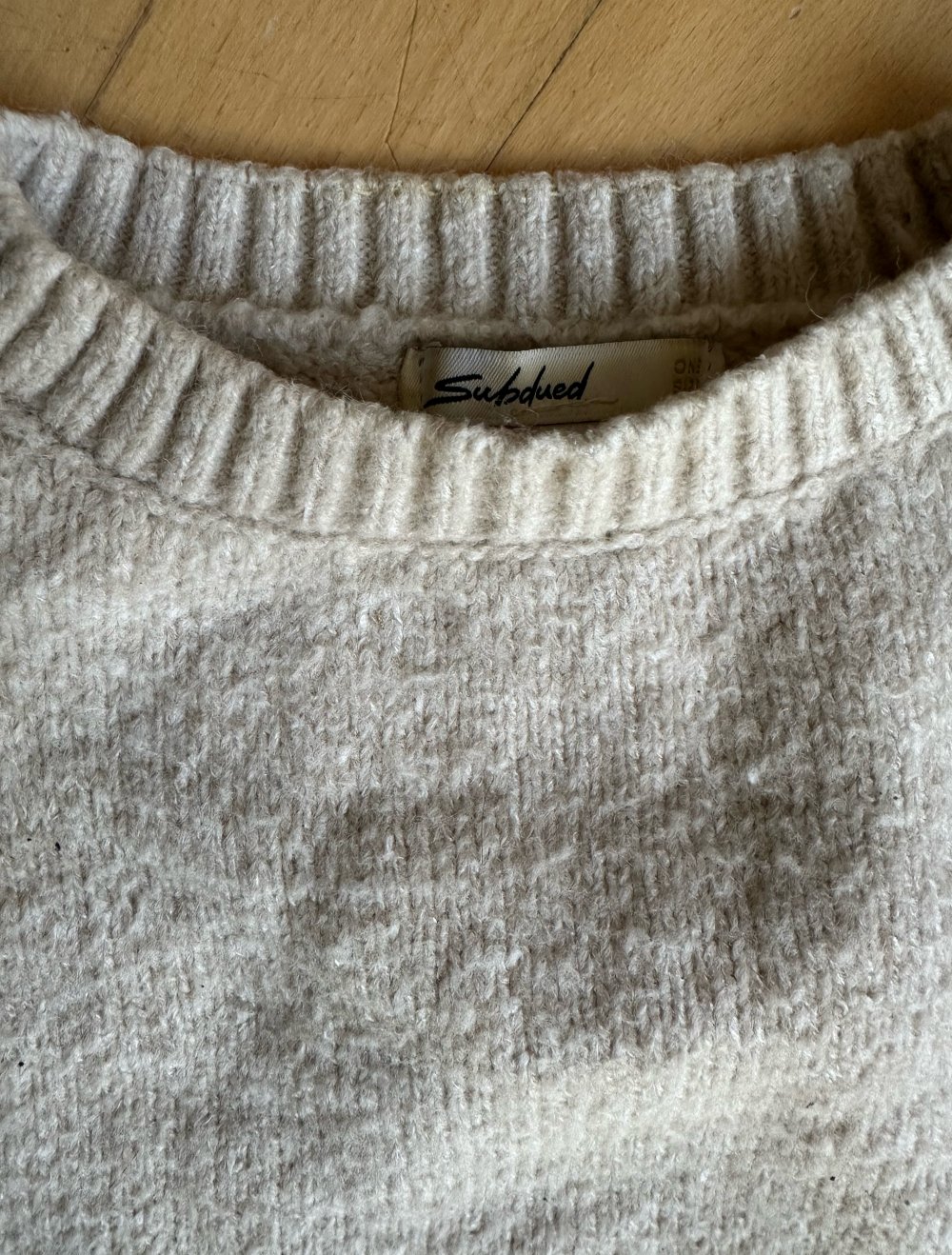 Cropped Strickpulli Von Subdued