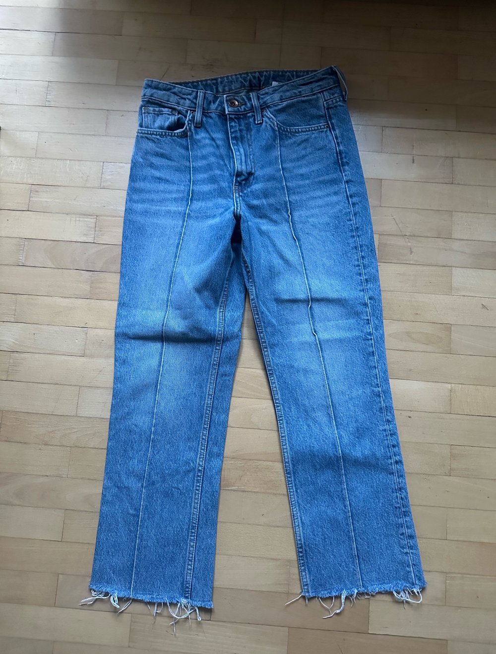 Jeans mit geradem Schnitt