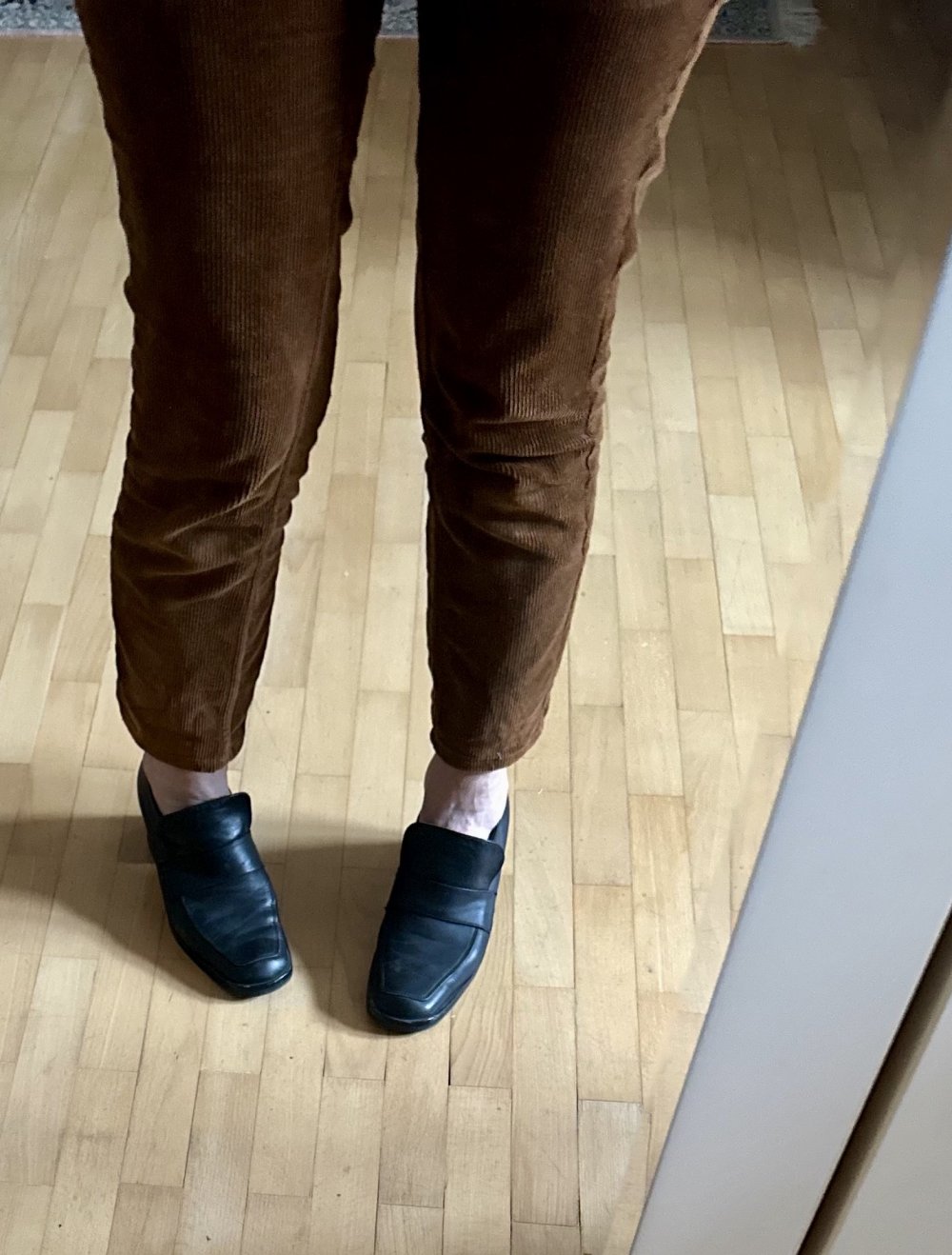 Loafers mit Absatz