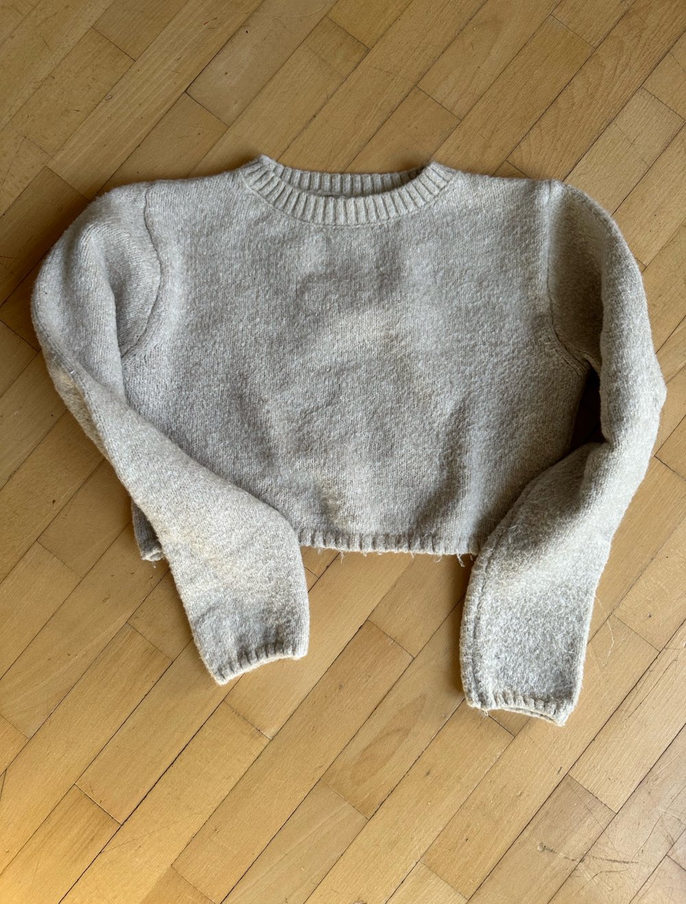 Cropped Strickpulli Von Subdued