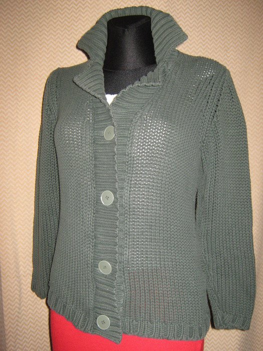 Ausgefallen * Grob- Strickjacke * Grobstrickjacke * Cardigan 