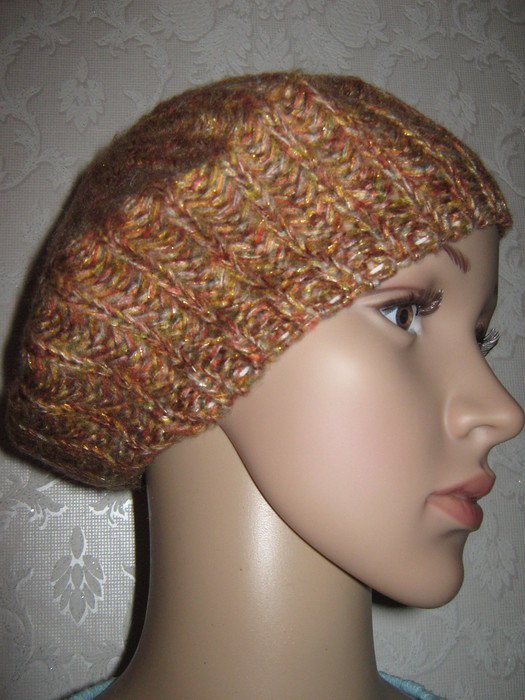 NEU mit ETIKETT * Edel * Lurex * Gold- Glitzer * Wolle * Kuschel * Strick * Basket * Mütze * Beanie * Barett 