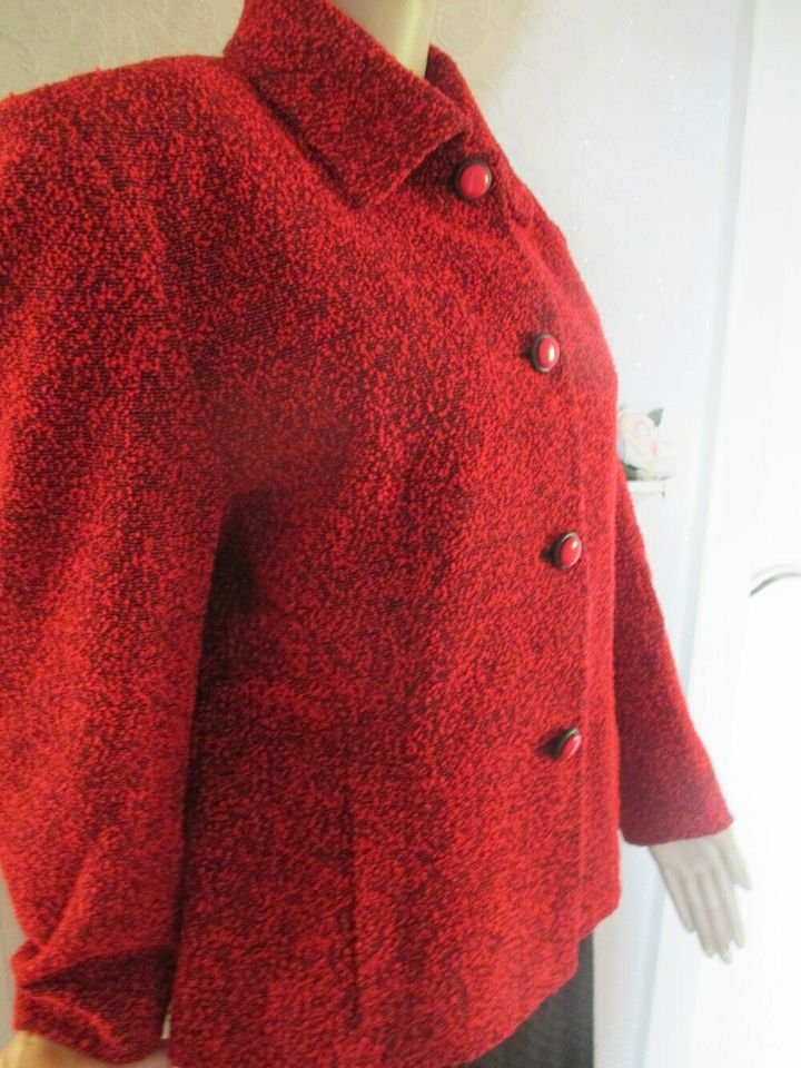  NEU * 50er Jahre * Rockabilly- Style * Bouclé * Woll * Kurz * Blazer * Jacke 