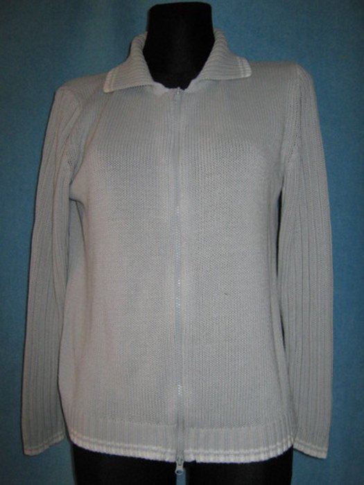Old- School * Club- Style * Zipper * Ripp * Strickjacke * Cardigan 
