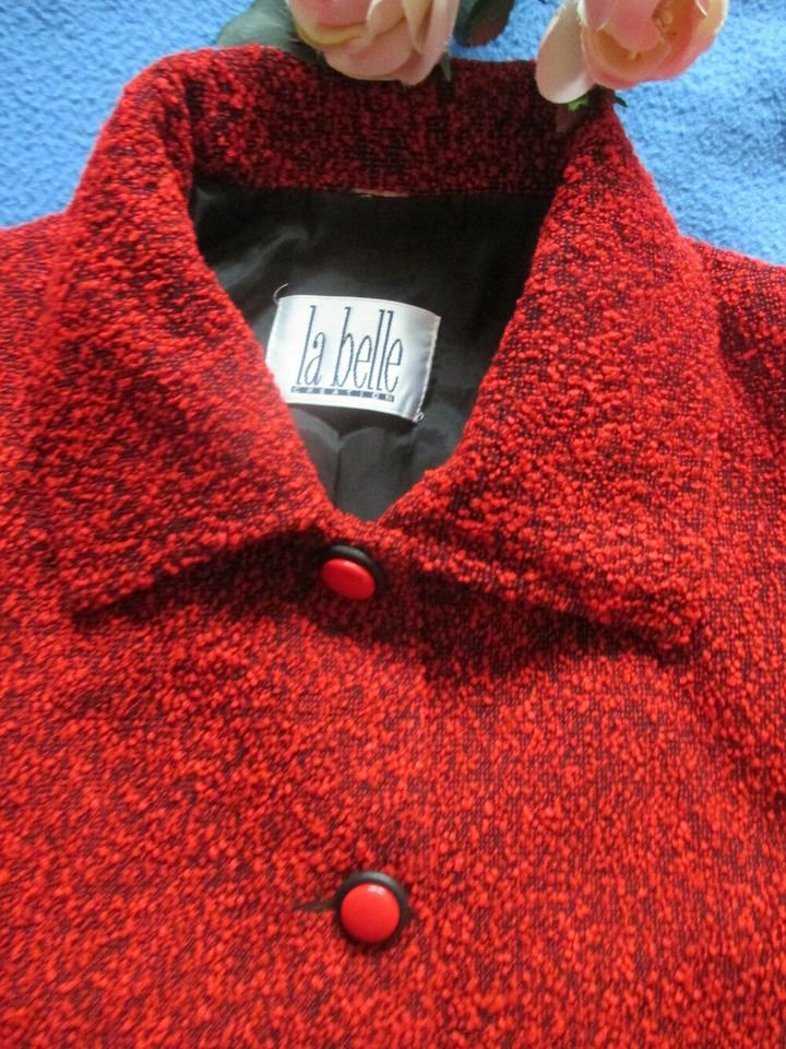  NEU * 50er Jahre * Rockabilly- Style * Bouclé * Woll * Kurz * Blazer * Jacke 
