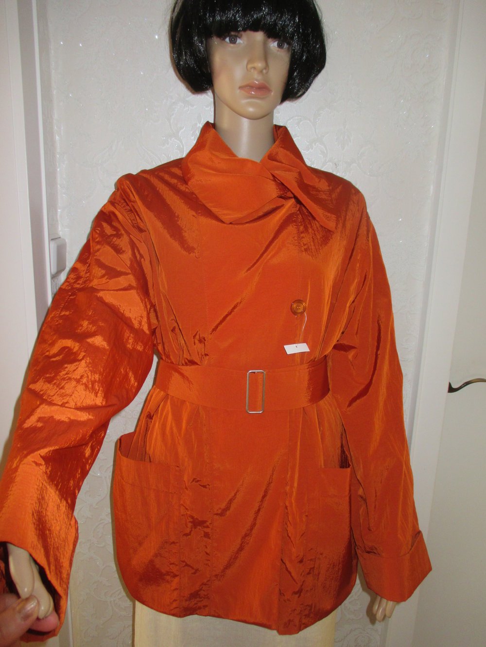 NEU mit ETIKETT * Edel * seidig * Allround * Trench Coat * Long- Jacke 