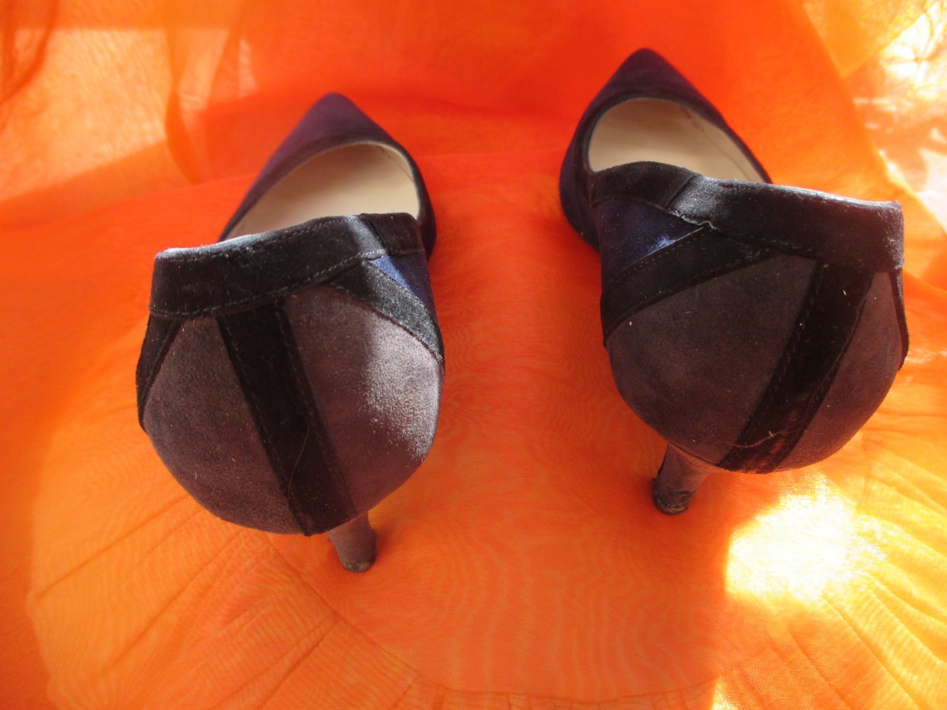 Edel * Echt * Velours- Leder * High Heels * Stilettos * Pumps * Schuhe 