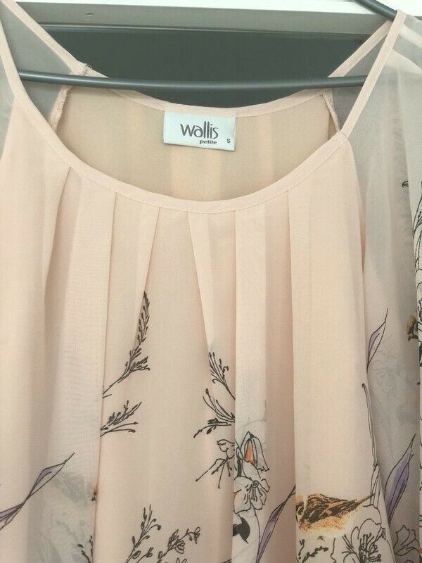 NEU * Duftig * Birds * Vögel * Blumen * Blüten * Romantik * Flower * Carmen Style * Seiden Chiffon * Tunika * Bluse 