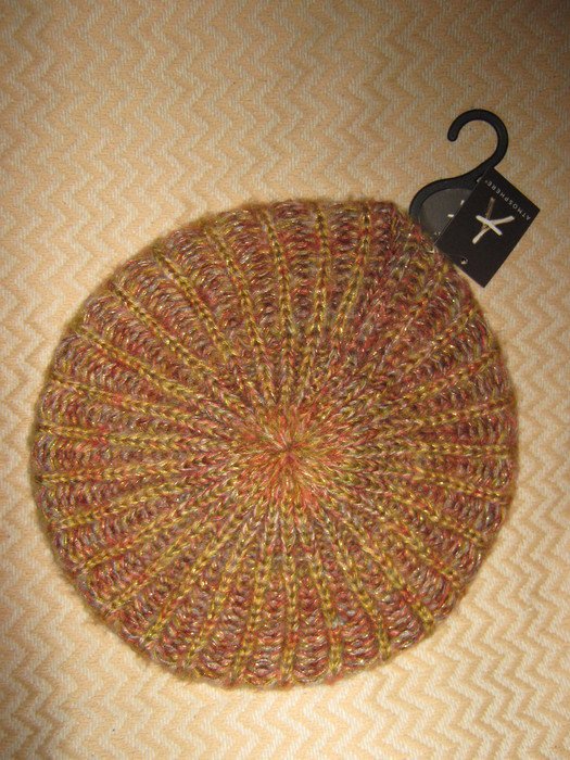 NEU mit ETIKETT * Edel * Lurex * Gold- Glitzer * Wolle * Kuschel * Strick * Basket * Mütze * Beanie * Barett 