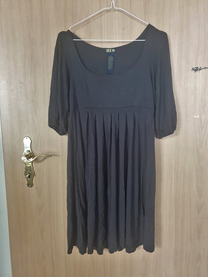 Graues Sommerkleid