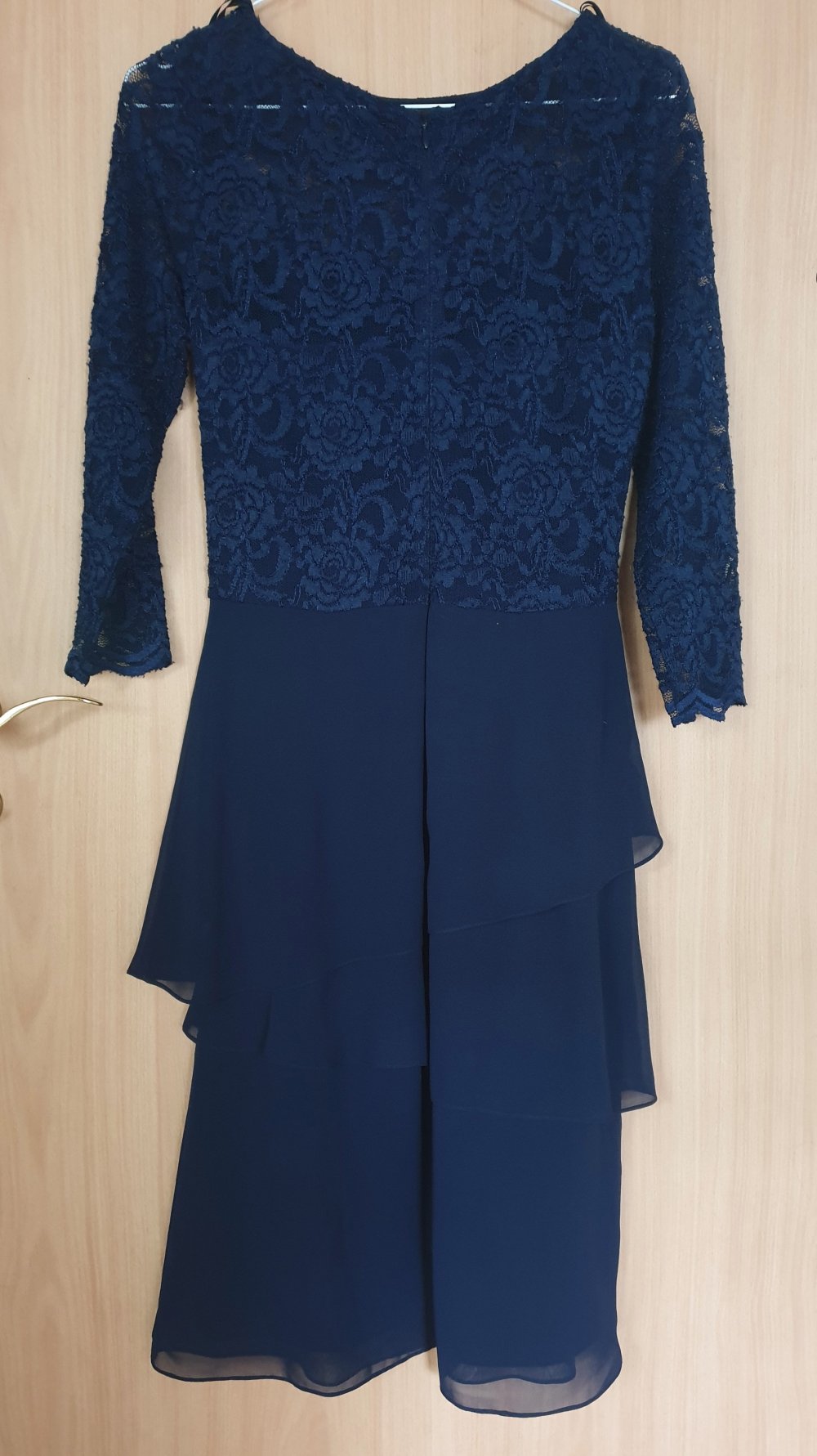Dunkelblaues schickes Abendkleid NEU