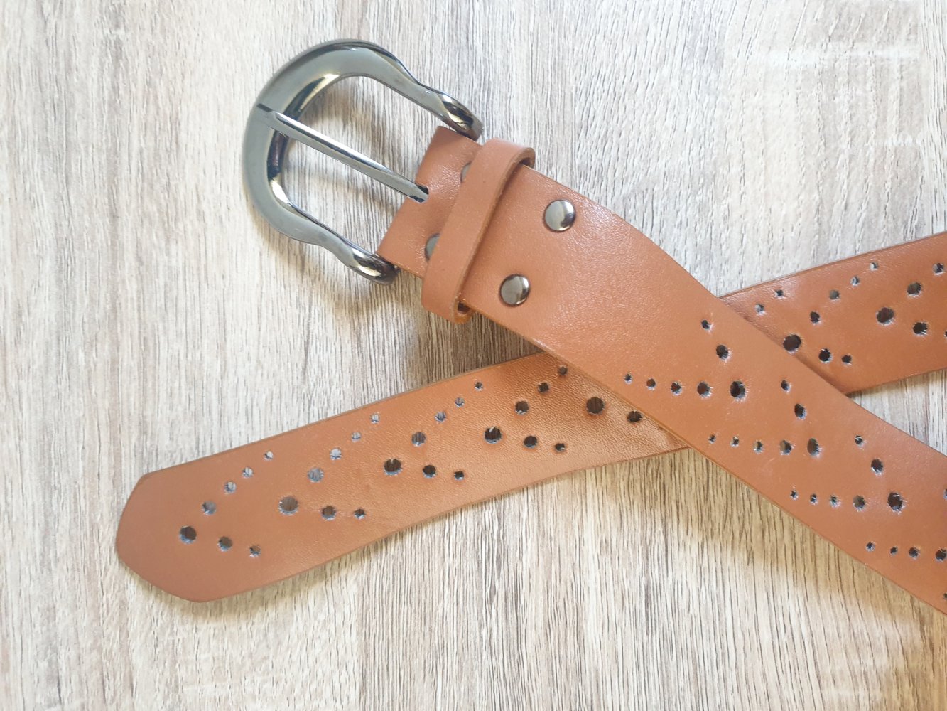 Brauner Vintage Gürtel