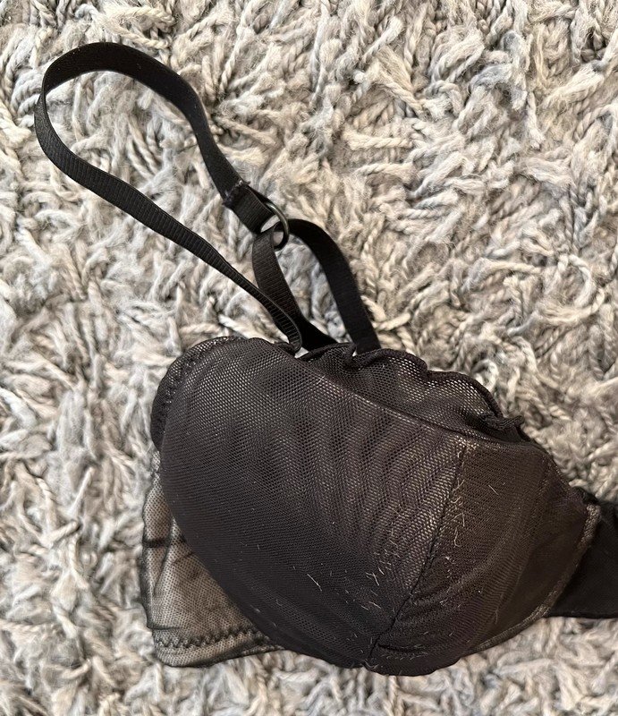 mesh BH mit Rüschen
